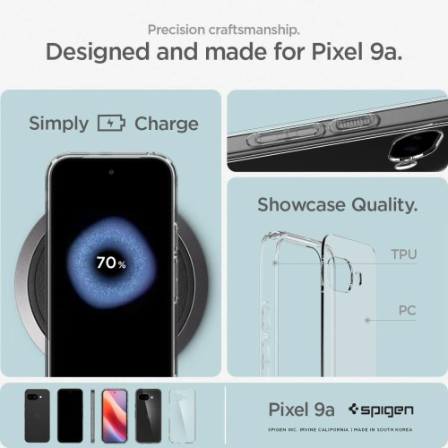 Buy Spigen Ultra Hybrid Google Pixel 9a Crystal Clear - SPN16732 - {ean13} - Home Screen Store Europe