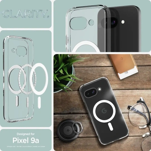 Kup Spigen Ultra Hybrid Mag MagSafe Google Pixel 9a Klar/weiß - SPN16733 - {ean13} - Sklep Home Screen
