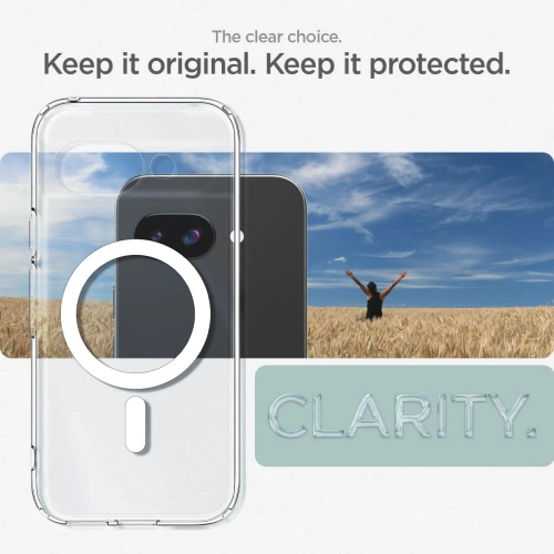 Kup Spigen Ultra Hybrid Mag MagSafe Google Pixel 9a Klar/weiß - SPN16733 - {ean13} - Sklep Home Screen