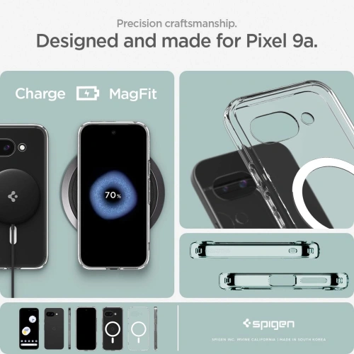 Kup Spigen Ultra Hybrid Mag MagSafe Google Pixel 9a Klar/weiß - SPN16733 - {ean13} - Sklep Home Screen