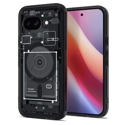 Kup Spigen Ultra Hybrid Mag MagSafe Google Pixel 9a Zero One Schwarz - SPN16734 - {ean13} - Sklep Home Screen
