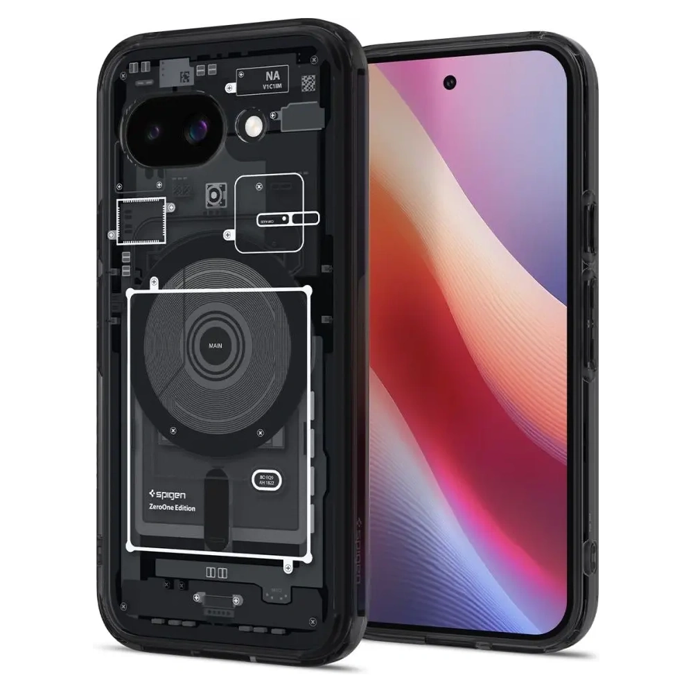 Etui Spigen Ultra Hybrid Mag MagSafe Google Pixel 9a Zero One Black