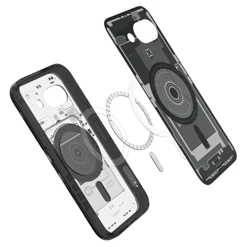 Etui Spigen Ultra Hybrid Mag MagSafe Google Pixel 9a Zero One Black
