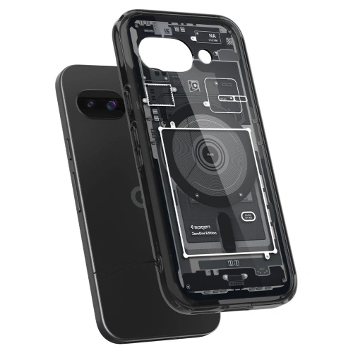 Kup Spigen Ultra Hybrid Mag MagSafe Google Pixel 9a Zero One Fekete - SPN16734 - {ean13} - Sklep Home Screen