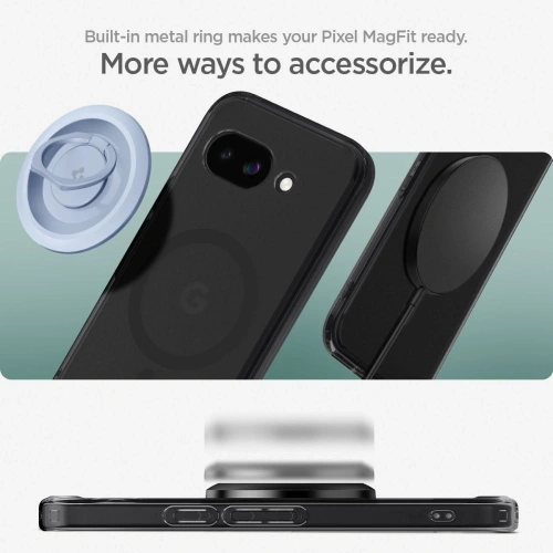 Kup Spigen Ultra Hybrid Mag MagSafe Google Pixel 9a Negru Înghețat - SPN16735 - {ean13} - Sklep Home Screen