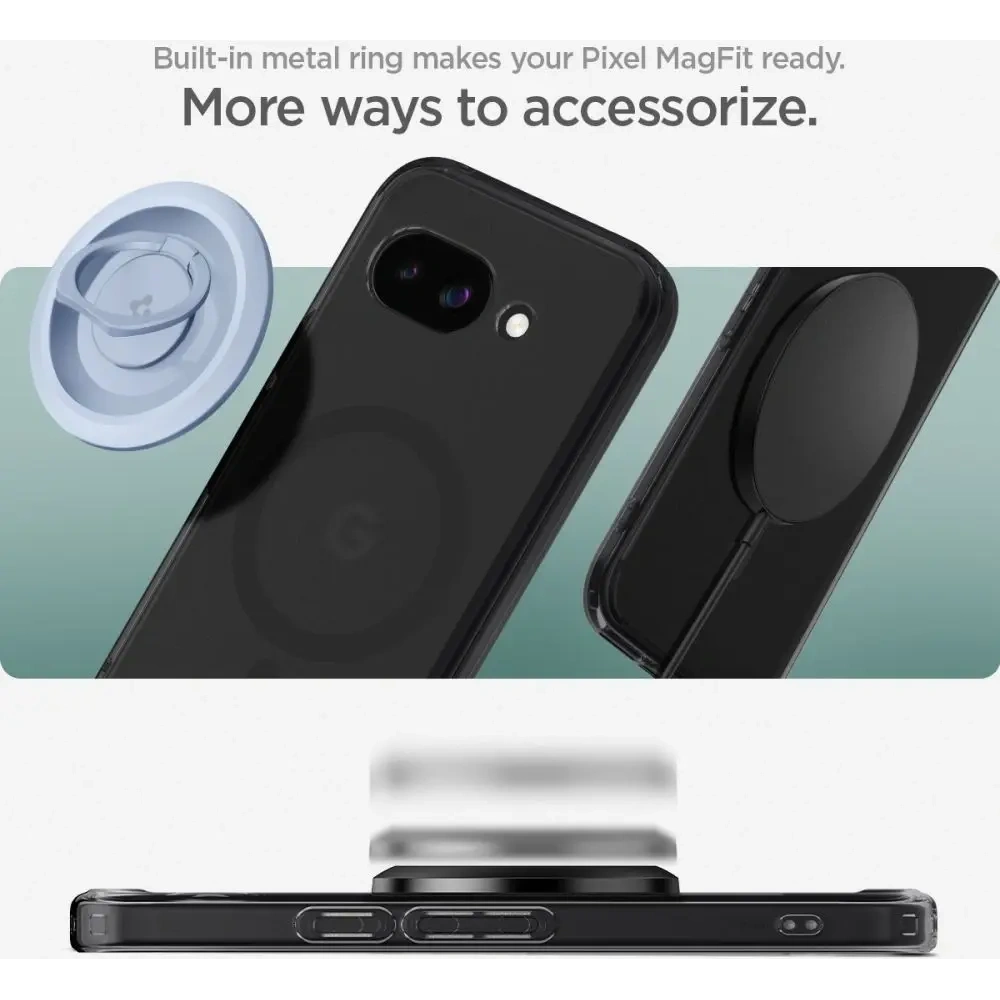 Etui Spigen Ultra Hybrid Mag MagSafe Google Pixel 9a Frost Black