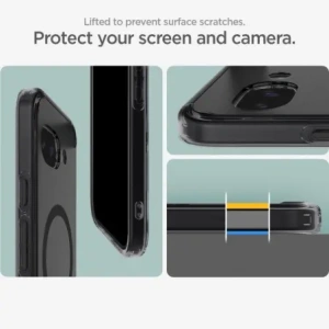 Kup Etui Spigen Ultra Hybrid Mag MagSafe Google Pixel 9a Frost Black - SPN16735 - {ean13} - Sklep Home Screen