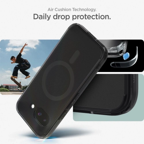 Kup Spigen Ultra Hybrid Mag MagSafe Google Pixel 9a Negru Înghețat - SPN16735 - {ean13} - Sklep Home Screen