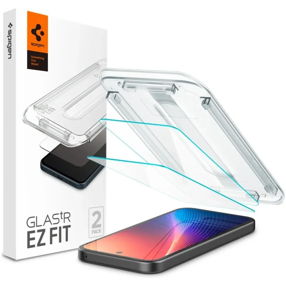 Szkło hartowane Spigen GLAS.tR ez Fit Google Pixel 9a Clear [2 PACK]