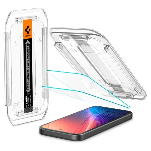 Buy Spigen GLAS.tR ez Fit Google Pixel 9a Clear [2 PACK] - SPN16736 - {ean13} - Home Screen Store Europe