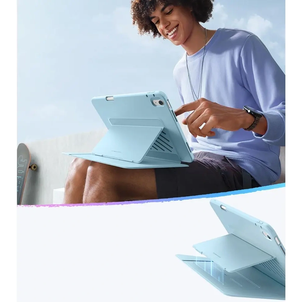 Etui ESR Flip Hybrid Apple iPad Air 13" 2024 (6. generacji) / 13" 2025 (7. generacji) Sky Blue