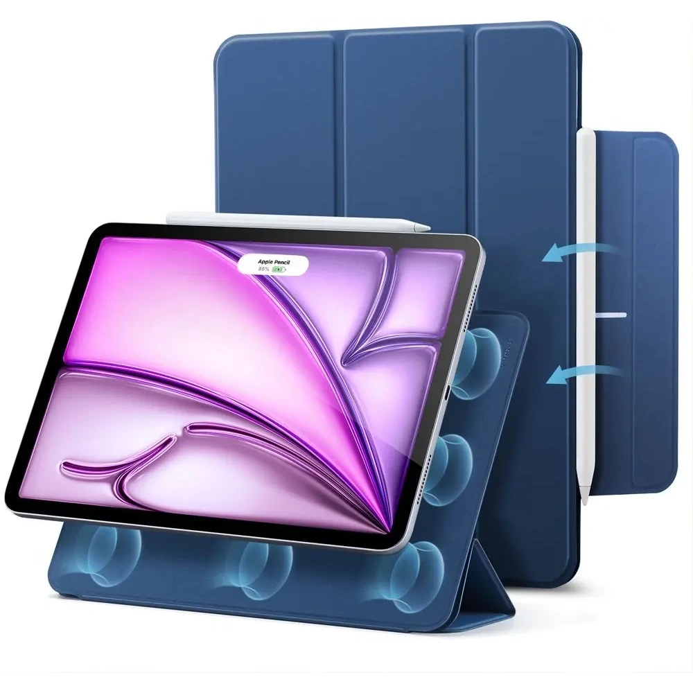 Etui ESR Rebound Magnetic Apple Apple iPad Pro 12.9 2020/2021/2022 (4., 5. i 6. generacji) / Air 13" 2024 (6. generacji) / 13" 2025 (7. generacji) Navy Blue