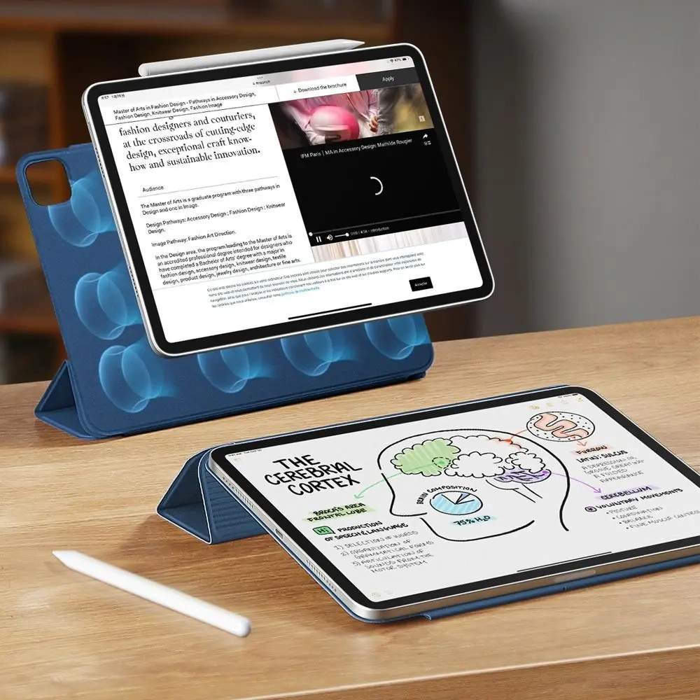 Etui ESR Rebound Magnetic Apple Apple iPad Pro 12.9 2020/2021/2022 (4., 5. i 6. generacji) / Air 13" 2024 (6. generacji) / 13" 2025 (7. generacji) Navy Blue