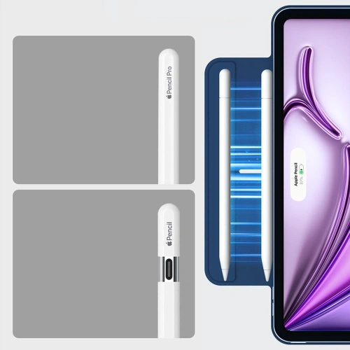 Kup ESR Rebound Magnetic Apple Apple iPad Pro 12.9 2020/2021/2022 (4, 5, 6. Gen) / Air 13" 2024 (6. Gen) / 13" 2025 (7. Gen) Marineblau - ESR898 - {ean13} - Sklep Home Screen