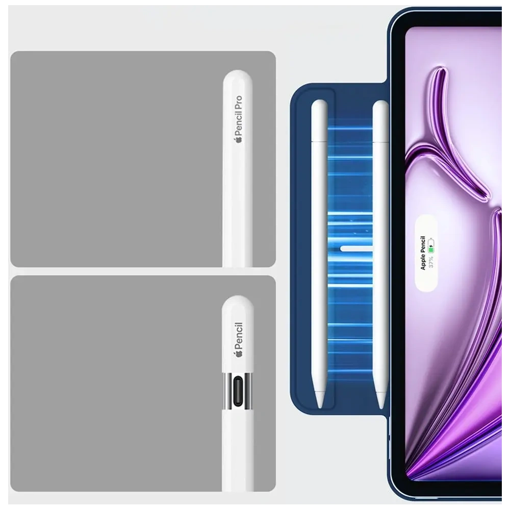 Etui ESR Rebound Magnetic Apple Apple iPad Pro 12.9 2020/2021/2022 (4., 5. i 6. generacji) / Air 13" 2024 (6. generacji) / 13" 2025 (7. generacji) Navy Blue