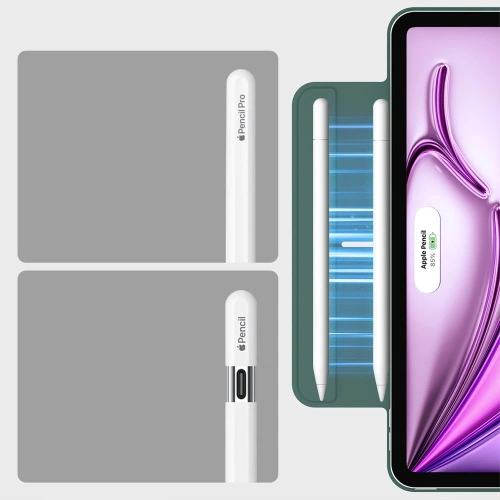 Kup ESR Rebound Magnetic Apple Apple iPad Pro 12.9 2020/2021/2022 (4., 5., 6. Gen) / Air 13" 2024 (6. Gen) / 13" 2025 (7. Gen) Waldgrün - ESR899 - {ean13} - Sklep Home Screen