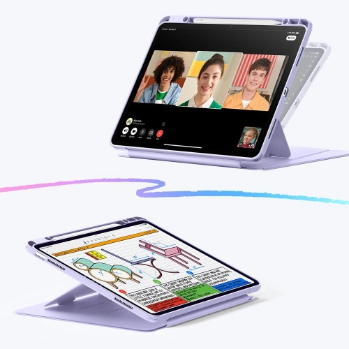 Kup Etui ESR Flip Hybrid Apple iPad Air 13" 2024 (6. generacji) / 13" 2025 (7. generacji) Purple - ESR902 - {ean13} - Sklep Home Screen