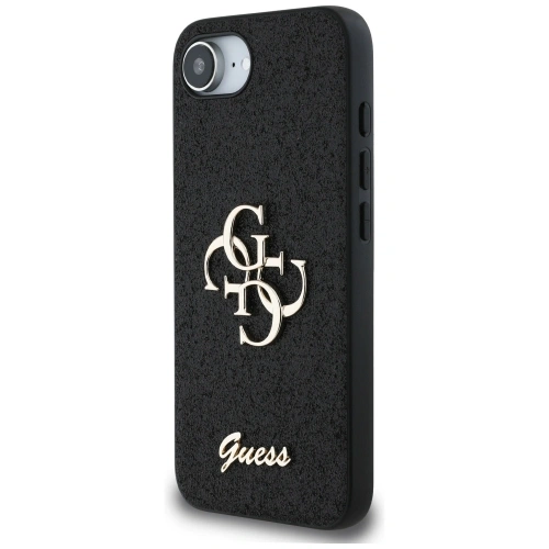 Kup Etui Guess Fixed Glitter Big 4G do Apple iPhone 16e czarny - GUE4465 - {ean13} - Sklep Home Screen