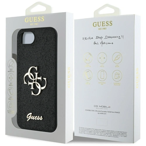 Kup Guess Rögzített Csillogás Nagy 4G Apple iPhone 16e fekete - GUE4465 - {ean13} - Sklep Home Screen