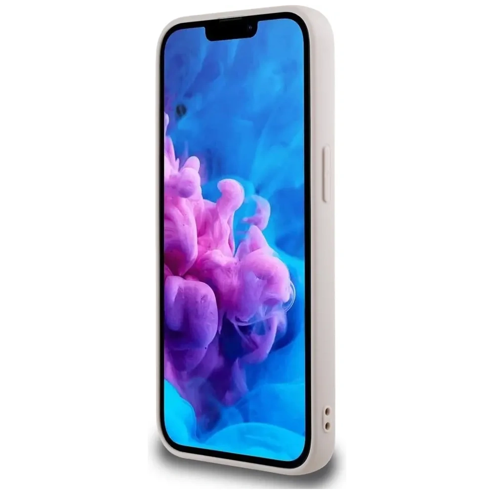 Etui Guess Fixed Glitter Big 4G do Apple iPhone 16e różowy