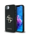Etui Guess Grained Big 4G Logo Small Classic Logo do Apple iPhone 16e czarny