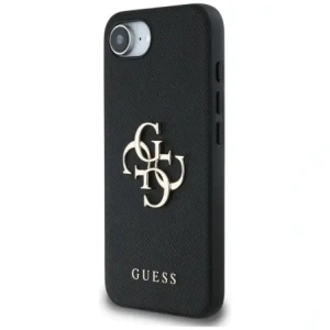 Kup Guess Grained Big 4G Logo Small Classic Logo Apple iPhone 16e schwarz - GUE4467 - {ean13} - Sklep Home Screen
