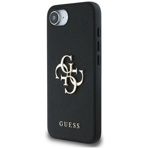 Kup Etui Guess Grained Big 4G Logo Small Classic Logo do Apple iPhone 16e czarny - GUE4467 - {ean13} - Sklep Home Screen