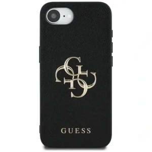 Kup Guess Grained Big 4G Logo Small Classic Logo Apple iPhone 16e negru - GUE4467 - {ean13} - Sklep Home Screen