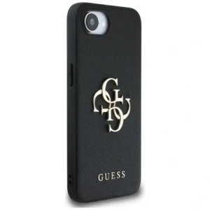 Kup Guess Grained Big 4G Logo Small Classic Logo Apple iPhone 16e schwarz - GUE4467 - {ean13} - Sklep Home Screen