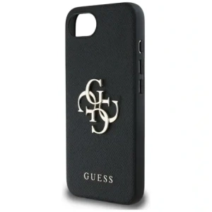Kup Guess Grained Big 4G Logo Small Classic Logo Apple iPhone 16e negru - GUE4467 - {ean13} - Sklep Home Screen