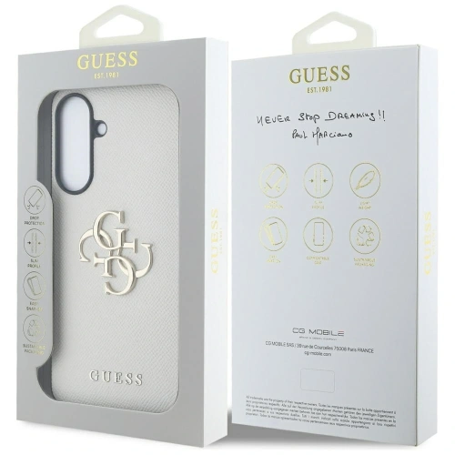 Kup Guess Geprägtes Big 4G Logo Kleines Klassisches Logo Samsung Galaxy A56 beige - GUE4468 - {ean13} - Sklep Home Screen