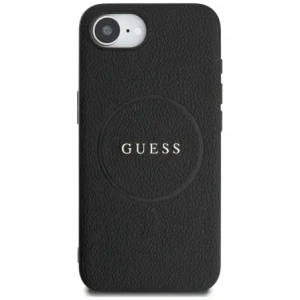 Kup Guess Grained Ring MagSafe Apple iPhone 16e schwarz - GUE4469 - {ean13} - Sklep Home Screen
