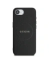 Kup Etui Guess Grained Ring MagSafe do Apple iPhone 16e czarny - GUE4469 - {ean13} - Sklep Home Screen