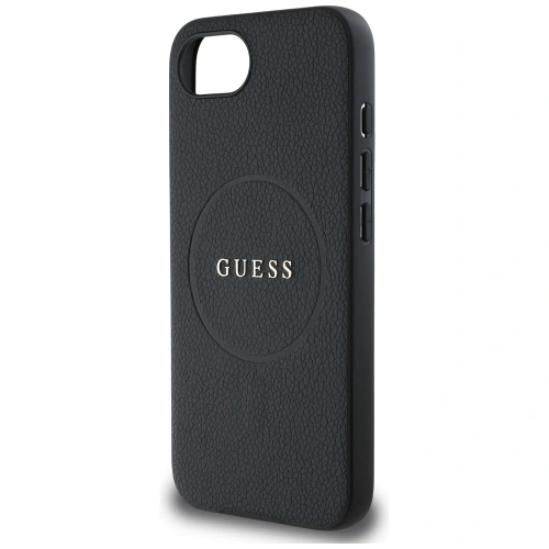 Kup Etui Guess Grained Ring MagSafe do Apple iPhone 16e czarny - GUE4469 - {ean13} - Sklep Home Screen