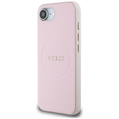 Kup Etui Guess Grained Ring MagSafe do Apple iPhone 16e różowy - GUE4470 - {ean13} - Sklep Home Screen