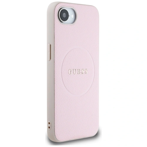Kup Guess Inel texturat MagSafe Apple iPhone 16e roz - GUE4470 - {ean13} - Sklep Home Screen