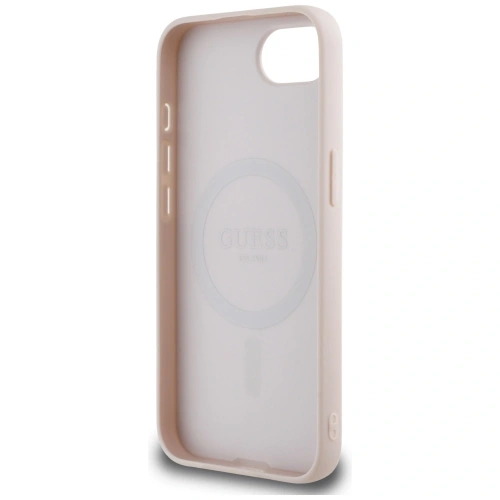 Kup Etui Guess Grained Ring MagSafe do Apple iPhone 16e różowy - GUE4470 - {ean13} - Sklep Home Screen
