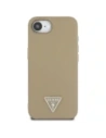 Buy Guess Grained Triangle MagSafe Apple iPhone 16e brown - GUE4471 - {ean13} - Home Screen Store Europe