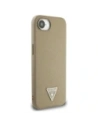 Kup Guess Grained Triangle MagSafe Apple iPhone 16e hnědý - GUE4471 - {ean13} - Sklep Home Screen