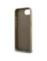 Buy Guess Grained Triangle MagSafe Apple iPhone 16e brown - GUE4471 - {ean13} - Home Screen Store Europe