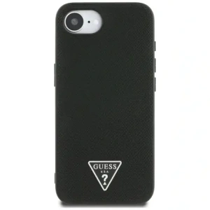 Kup Guess Grained Triangle MagSafe Apple iPhone 16e schwarz - GUE4472 - {ean13} - Sklep Home Screen