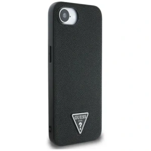 Kup Guess Grained Triangle MagSafe Apple iPhone 16e schwarz - GUE4472 - {ean13} - Sklep Home Screen