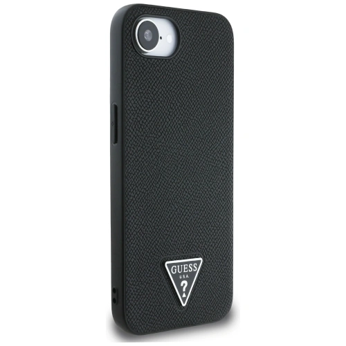 Kup Guess Grained Triangle MagSafe Apple iPhone 16e schwarz - GUE4472 - {ean13} - Sklep Home Screen