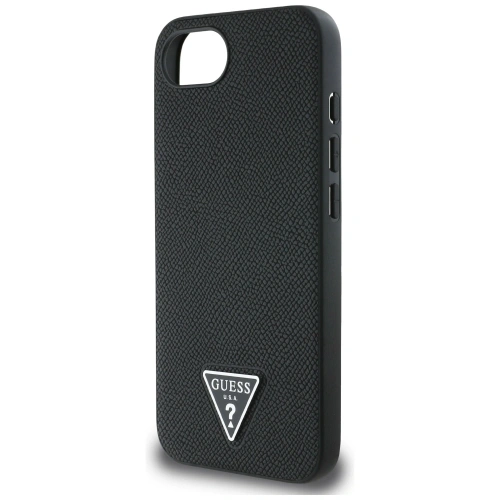Kup Guess Grained Triangle MagSafe Apple iPhone 16e schwarz - GUE4472 - {ean13} - Sklep Home Screen