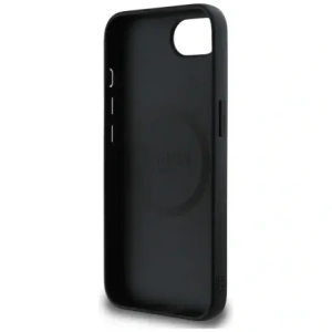 Kup Guess Grained Triangle MagSafe Apple iPhone 16e schwarz - GUE4472 - {ean13} - Sklep Home Screen