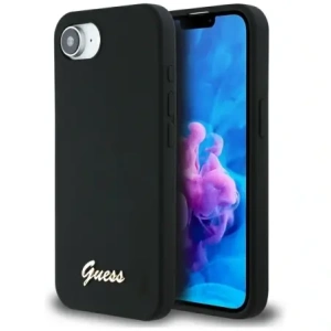 Kup Guess Silikon-Skript-Metall-Logo MagSafe Apple iPhone 16e schwarz - GUE4473 - {ean13} - Sklep Home Screen