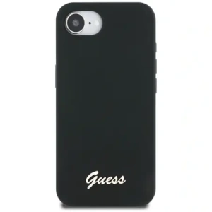 Kup Guess Silikon-Skript-Metall-Logo MagSafe Apple iPhone 16e schwarz - GUE4473 - {ean13} - Sklep Home Screen