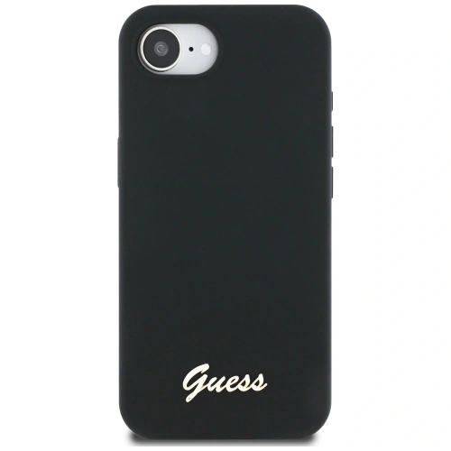 Kup Guess Silikon-Skript-Metall-Logo MagSafe Apple iPhone 16e schwarz - GUE4473 - {ean13} - Sklep Home Screen
