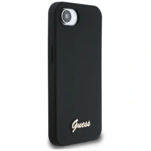 Kup Guess Silikon-Skript-Metall-Logo MagSafe Apple iPhone 16e schwarz - GUE4473 - {ean13} - Sklep Home Screen