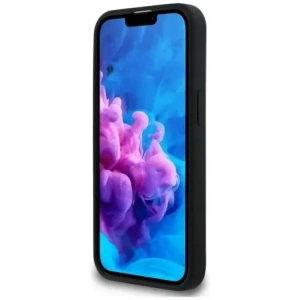 Kup Guess Logo Metalic din Silicon Script MagSafe Apple iPhone 16e negru - GUE4473 - {ean13} - Sklep Home Screen